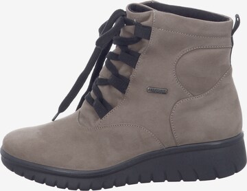 Westland Lace-Up Ankle Boots 'CALAIS 08' in Beige: front