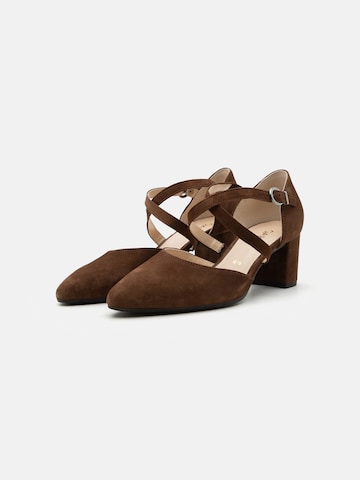 GABOR - Zapatos con plataforma en marrón