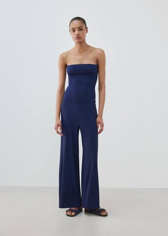 MANGO Regular Pants 'Brava' in Blue