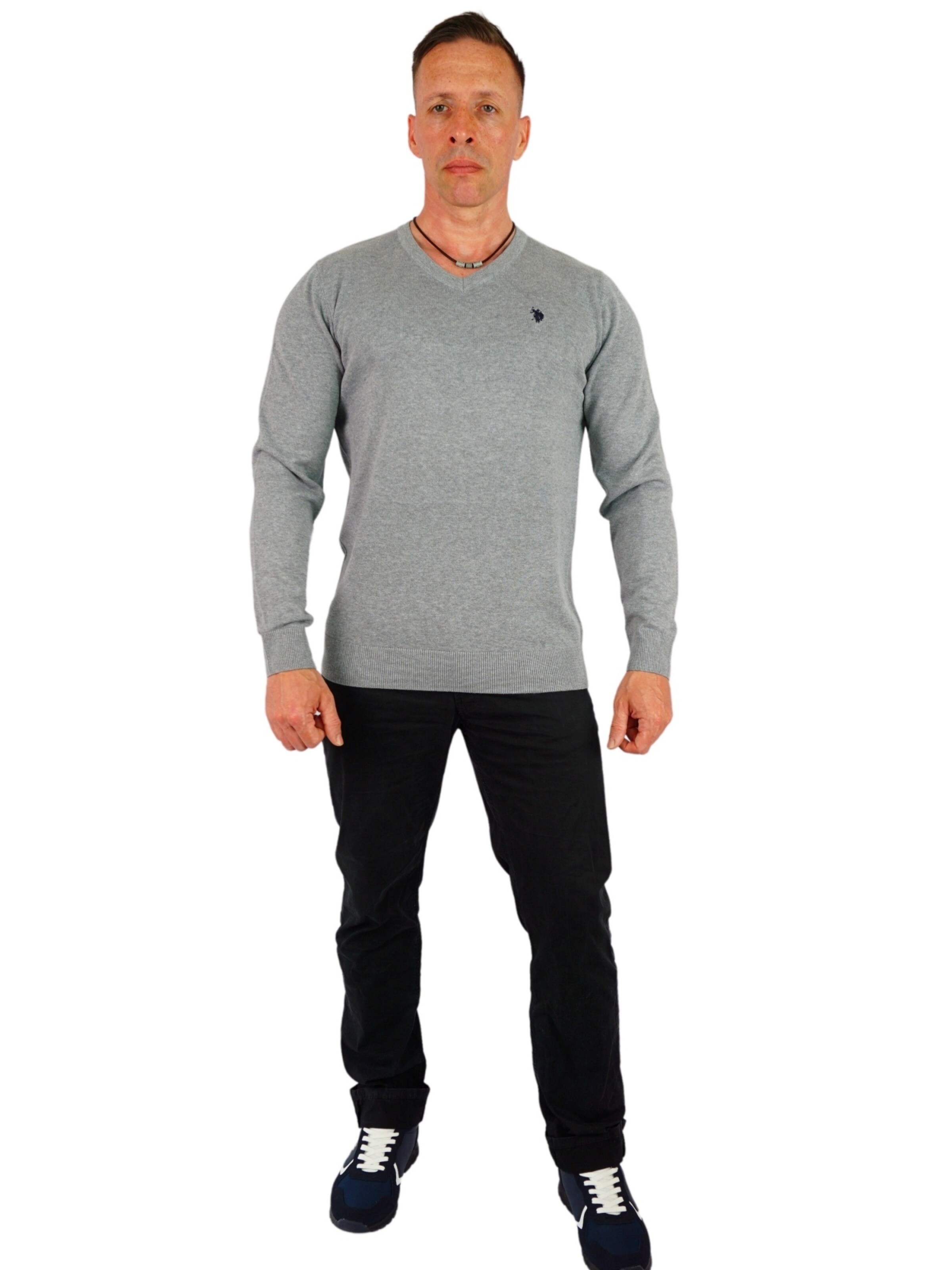 U.S. POLO ASSN. Pullover i grå