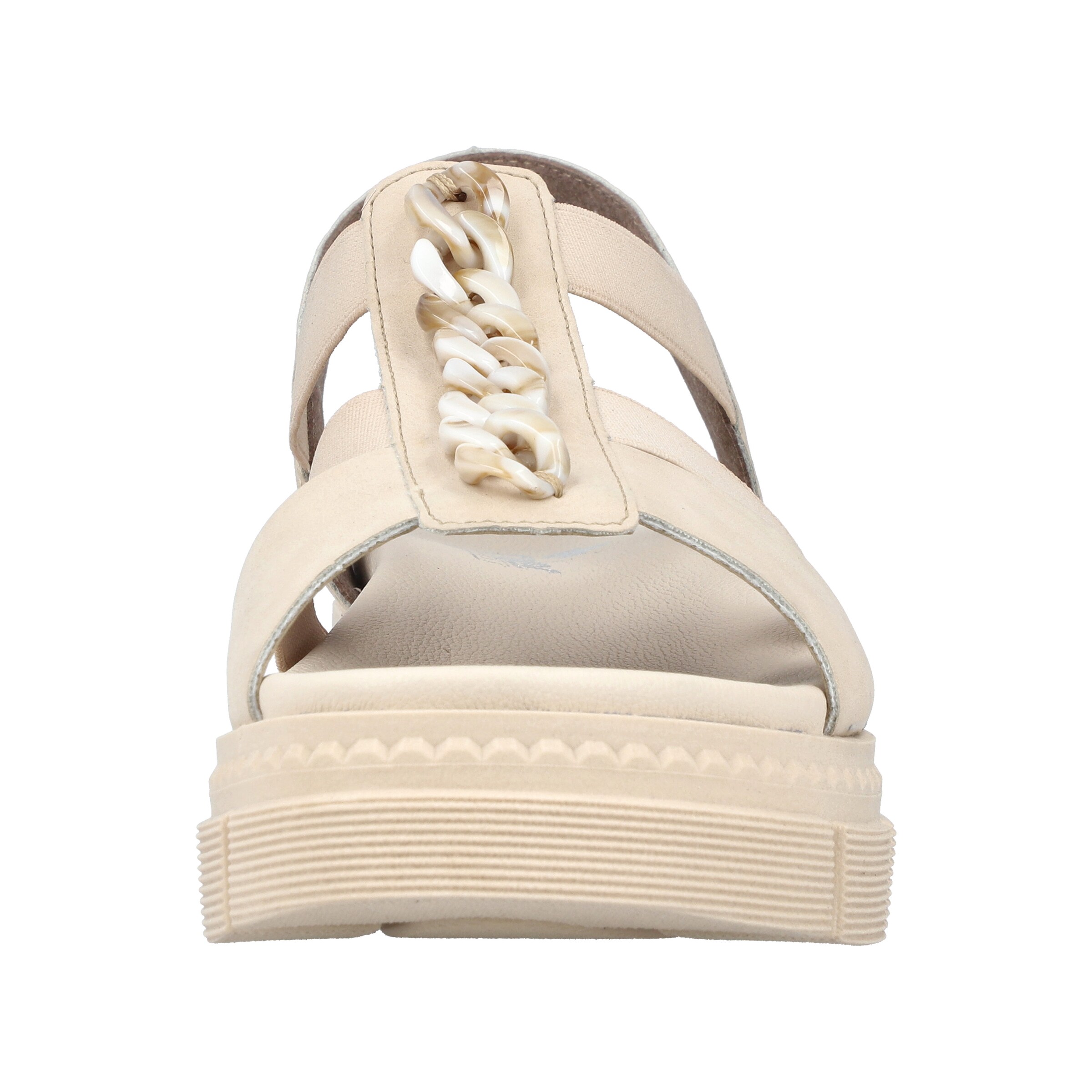 Sandales à lanières Rieker en beige