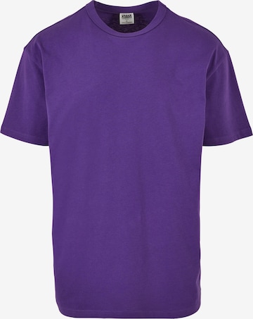 Urban Classics - Camisa em roxo: frente