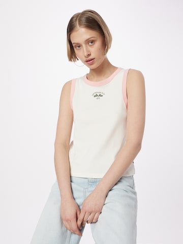 balta LEVI'S ® Palaidinė be rankovių 'Graphic Olivia Tank': priekis