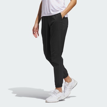 Tapered Pantaloni sportivi 'Ultimate365' di ADIDAS PERFORMANCE in nero: frontale