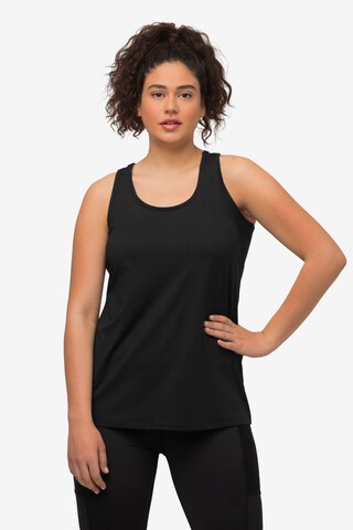 Ulla Popken Top in Black: front