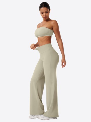 ZAAYO Wide leg Workout Pants in Grey