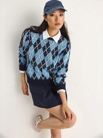 Bianco Lucci - Pullover 'Pullover' em azul