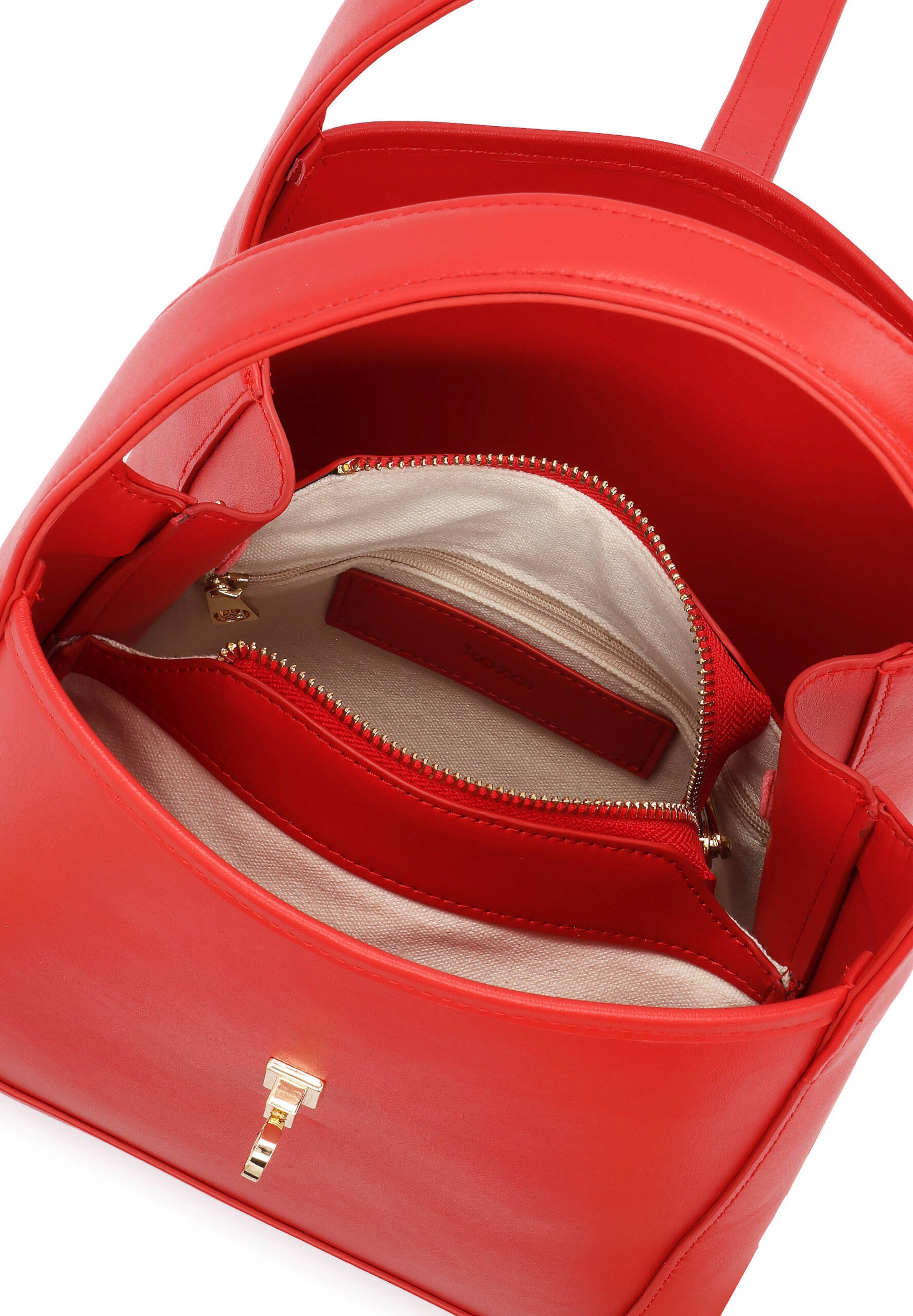 Kazar Handbag in Red