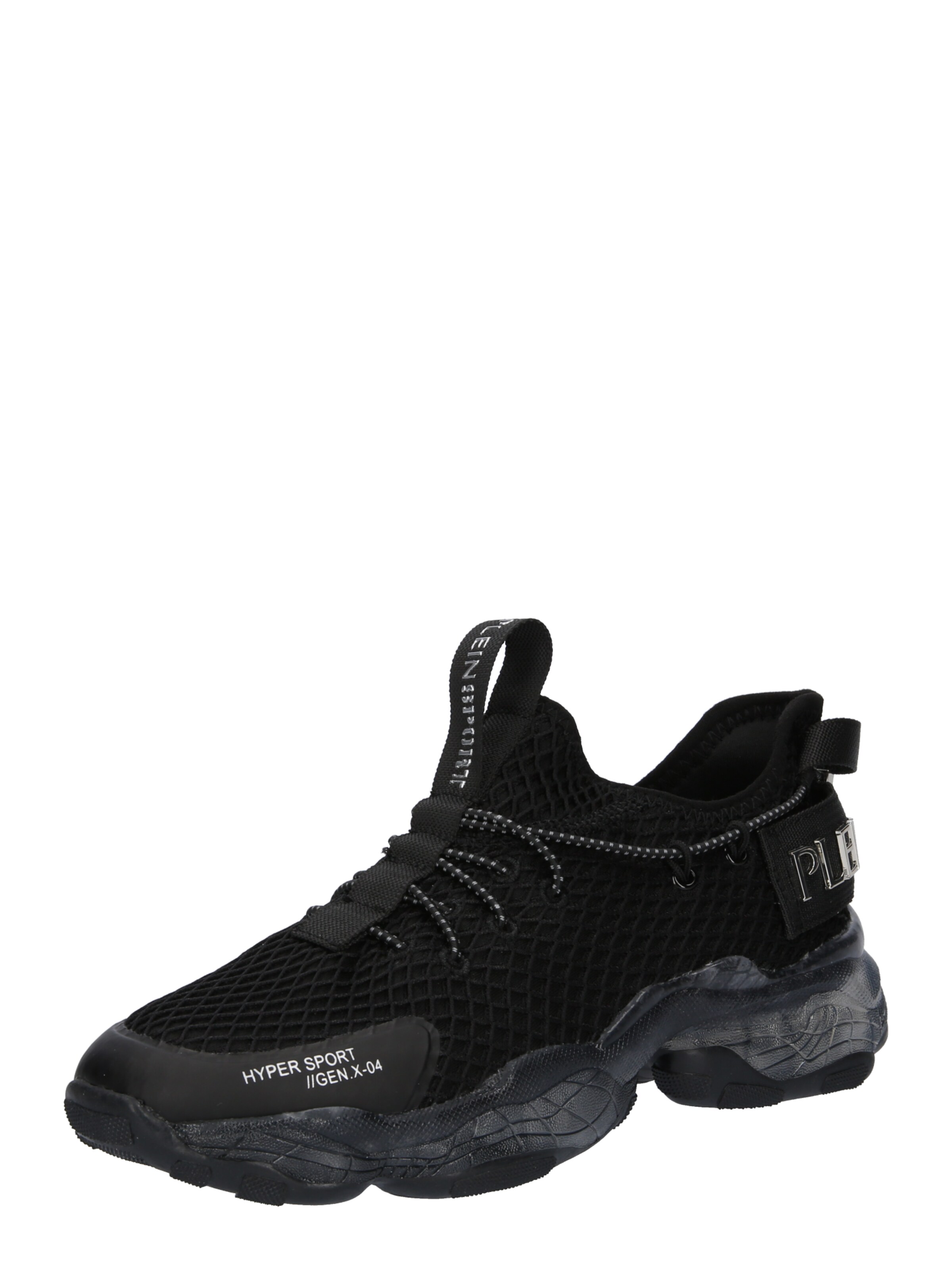 Plein Sport Platform trainers 'RUNNER' in Black: front