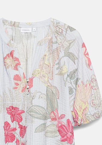 COMMA Bluse in Blau