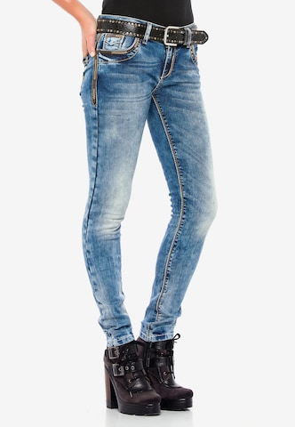 CIPO & BAXX Regular Jeans 'WD380' in Blauw