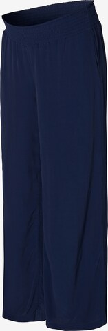 Wide leg Pantaloni de la Esprit Maternity pe albastru