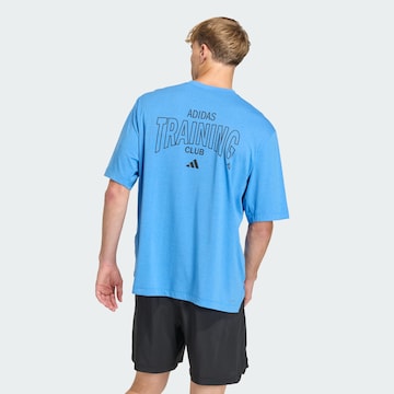 T-Shirt fonctionnel 'ESSENTIALS' ADIDAS PERFORMANCE en bleu