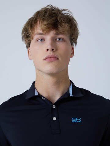 T-Shirt fonctionnel 'Polo' SPORTKIND en noir