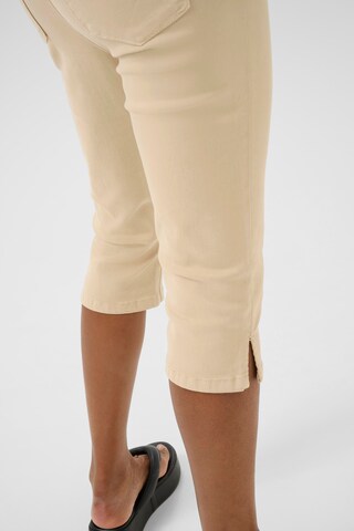 Kaffe Slim fit Jeans 'Zelina' in Grey