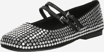 MICHAEL Michael Kors Nauhaballerina 'MATILDA' värissä musta: etupuoli