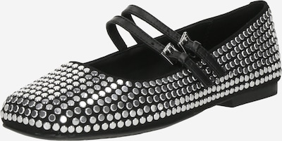 MICHAEL Michael Kors Otvorene balerinke 'MATILDA' u crna / srebro, Pregled proizvoda