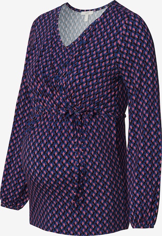 Esprit Maternity Shirt in Blauw: voorkant