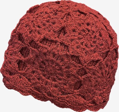Magicshe Beanie 'Beanie Mütze mit Häkelmuster Relief Design' in 54-64 in Carmine red, Item view