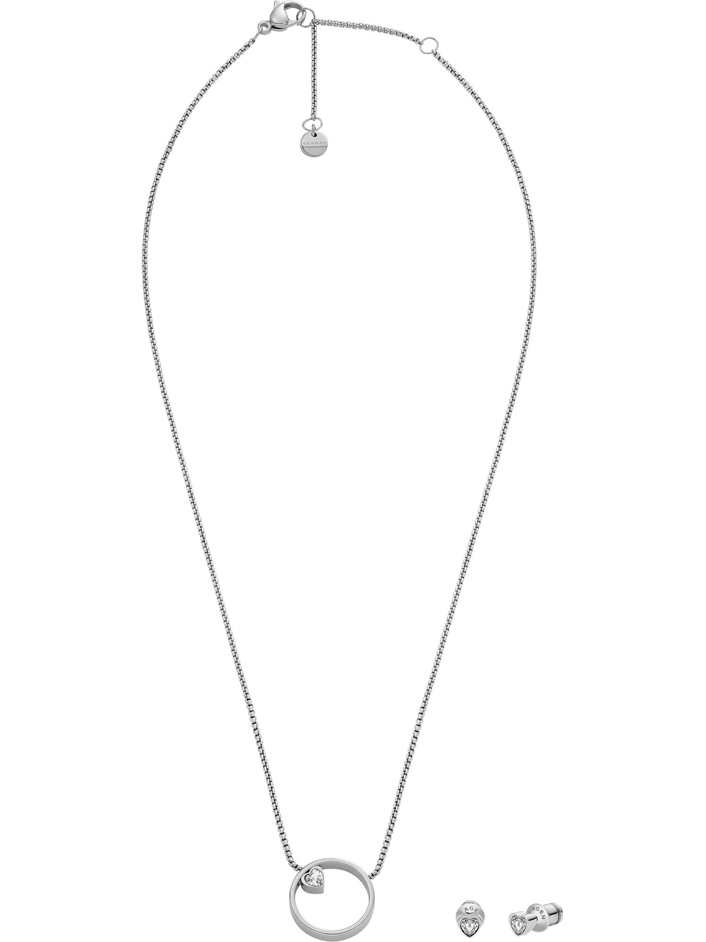 SKAGEN Schmuckset in Silber: Vorderseite