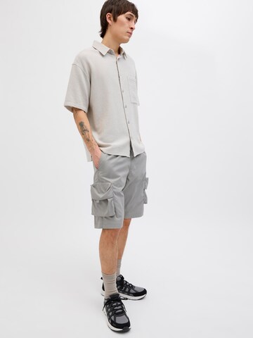 Loosefit Pantaloni cargo di JACK & JONES in grigio