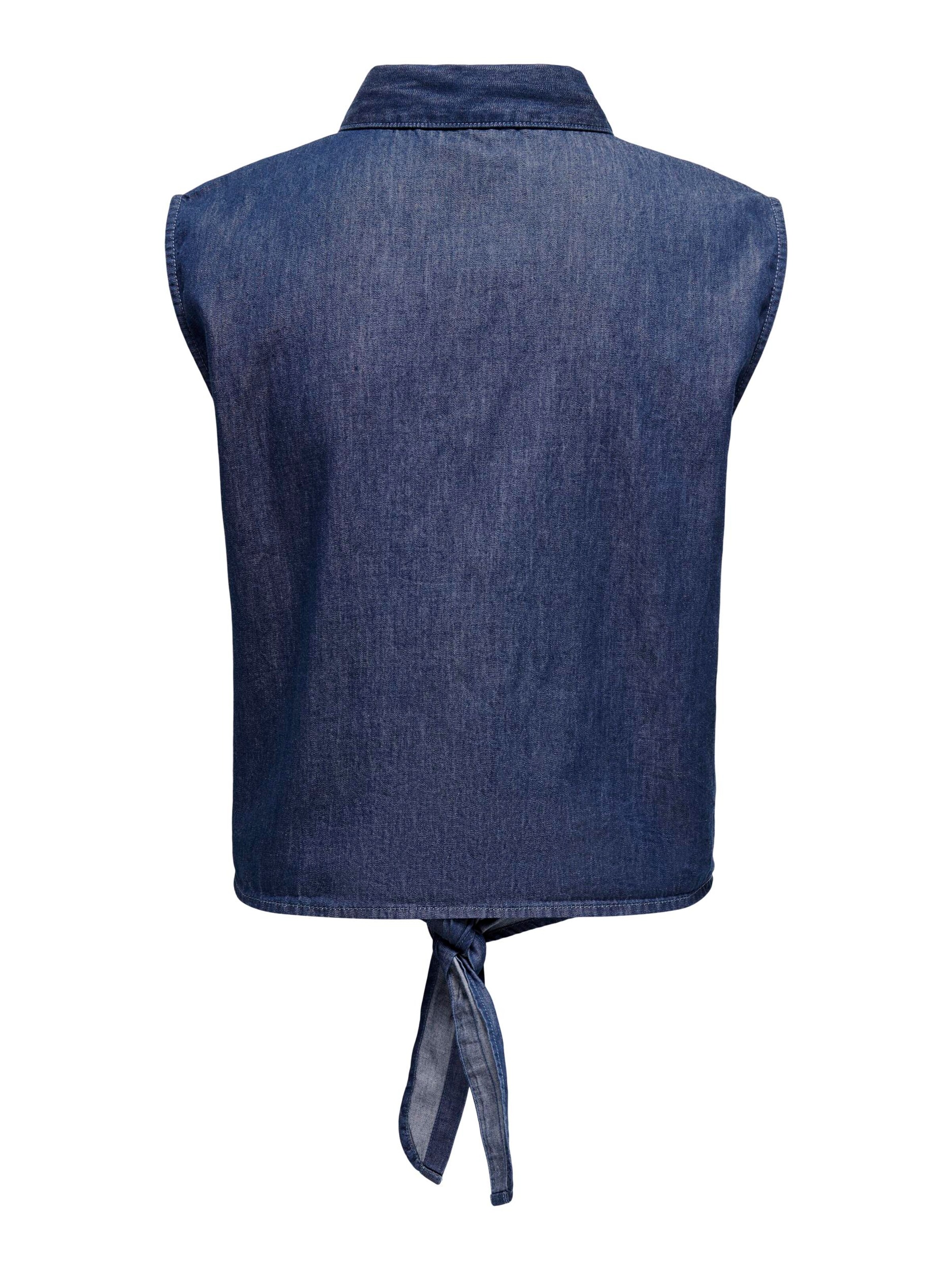 JDY Bluse 'JDYKAI' in Blau