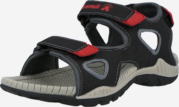 Kamik Sandals 'Lobster' in Black: front