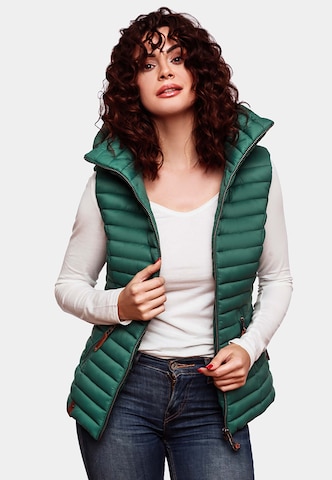 NAVAHOO Bodywarmer 'Shadaa' in Groen