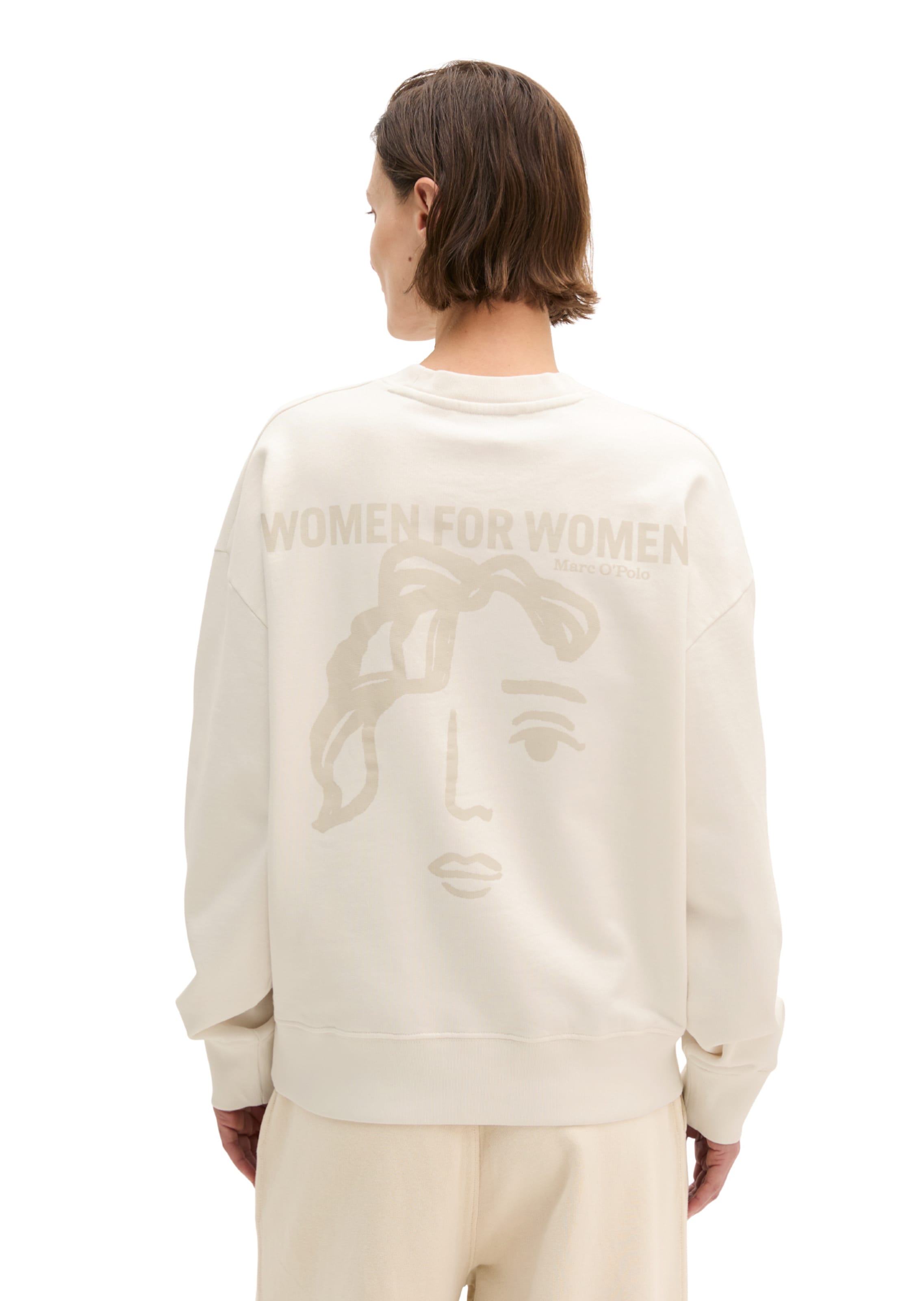Marc O'Polo Sweatshirt in Beige