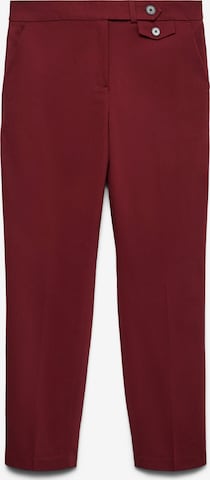 VERO MODA Trousers with creases 'VMMegna' in Red: front