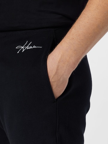 HOLLISTER - regular Pantalón en negro