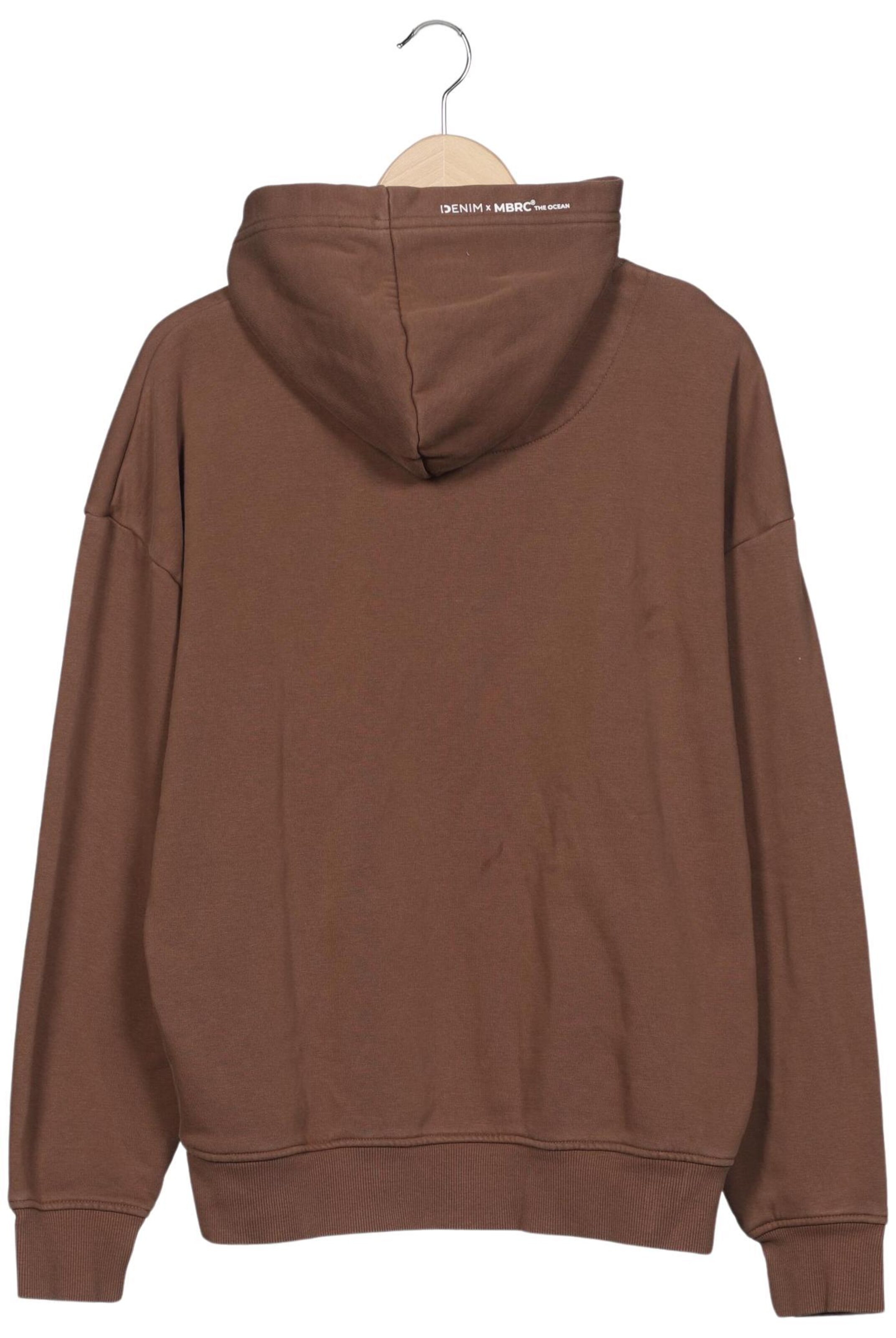 TOM TAILOR Kapuzenpullover L in Braun