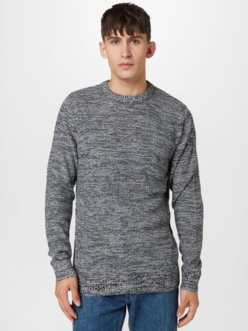 JACK & JONES Pullover 'ELROY' in Schwarz: Vorderseite