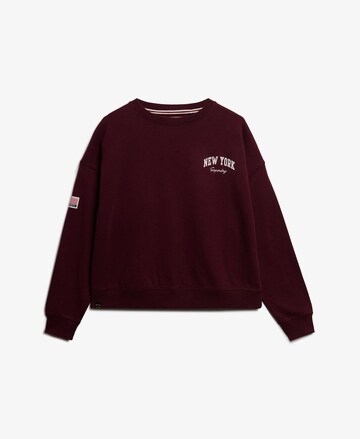 Superdry Sweatshirt in Rood