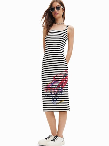 Desigual Dress 'CARPARK' in White: front