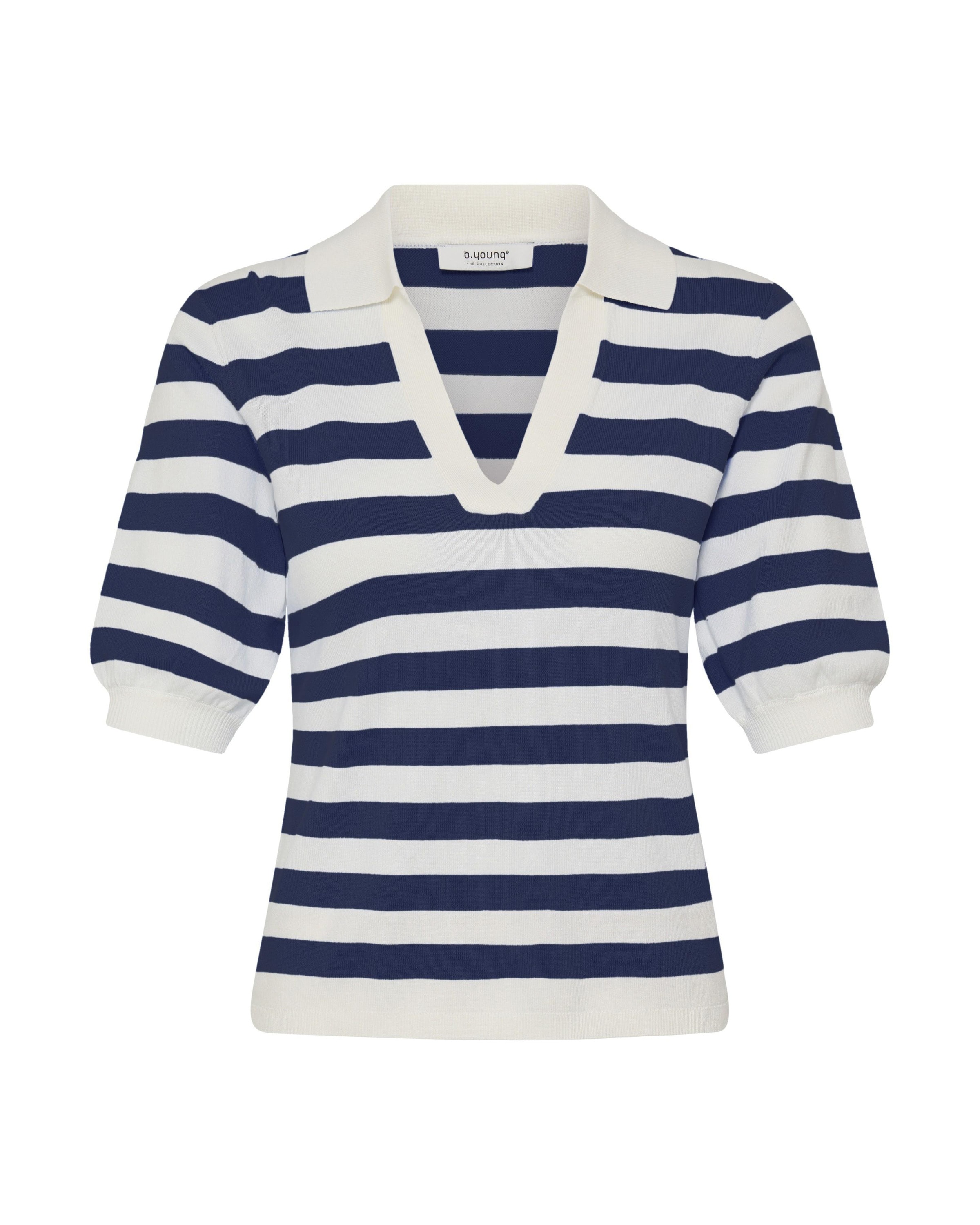 b.young Pullover in Blau: Vorderseite