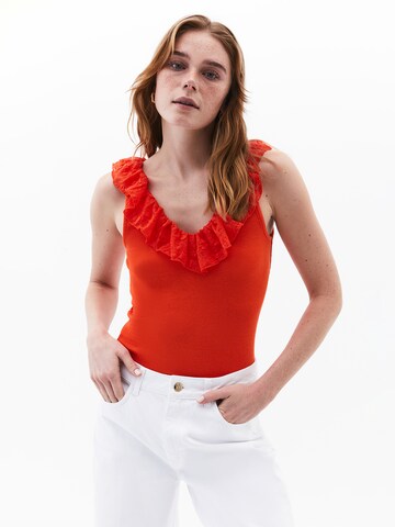 OXXO Top in Rot: Vorderseite