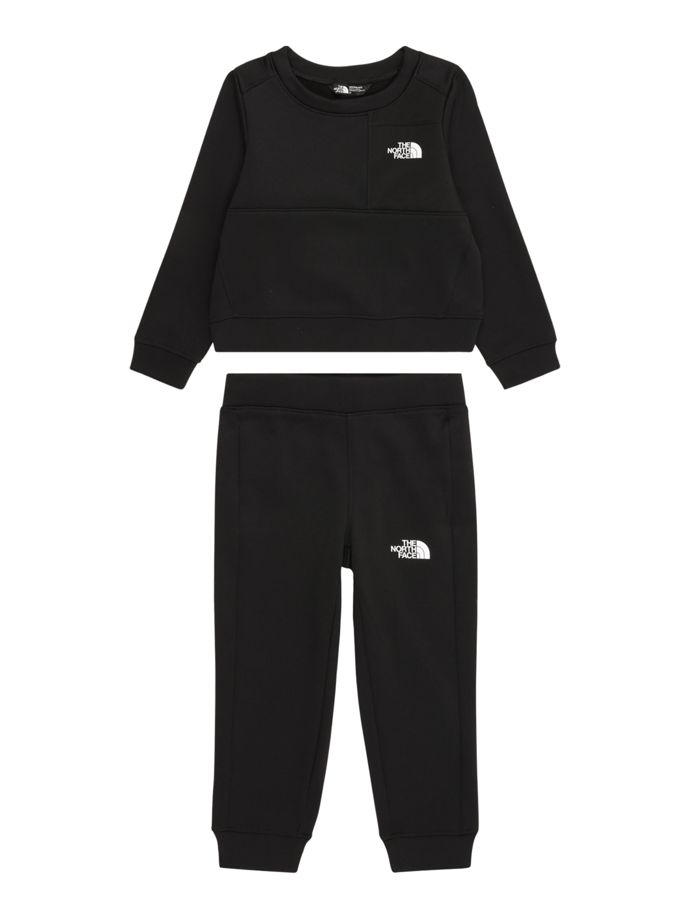 THE NORTH FACE Φόρμα σε μαύρο: μπροστά