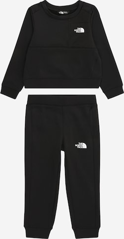 juoda THE NORTH FACE Treniruočių kostiumas: priekis