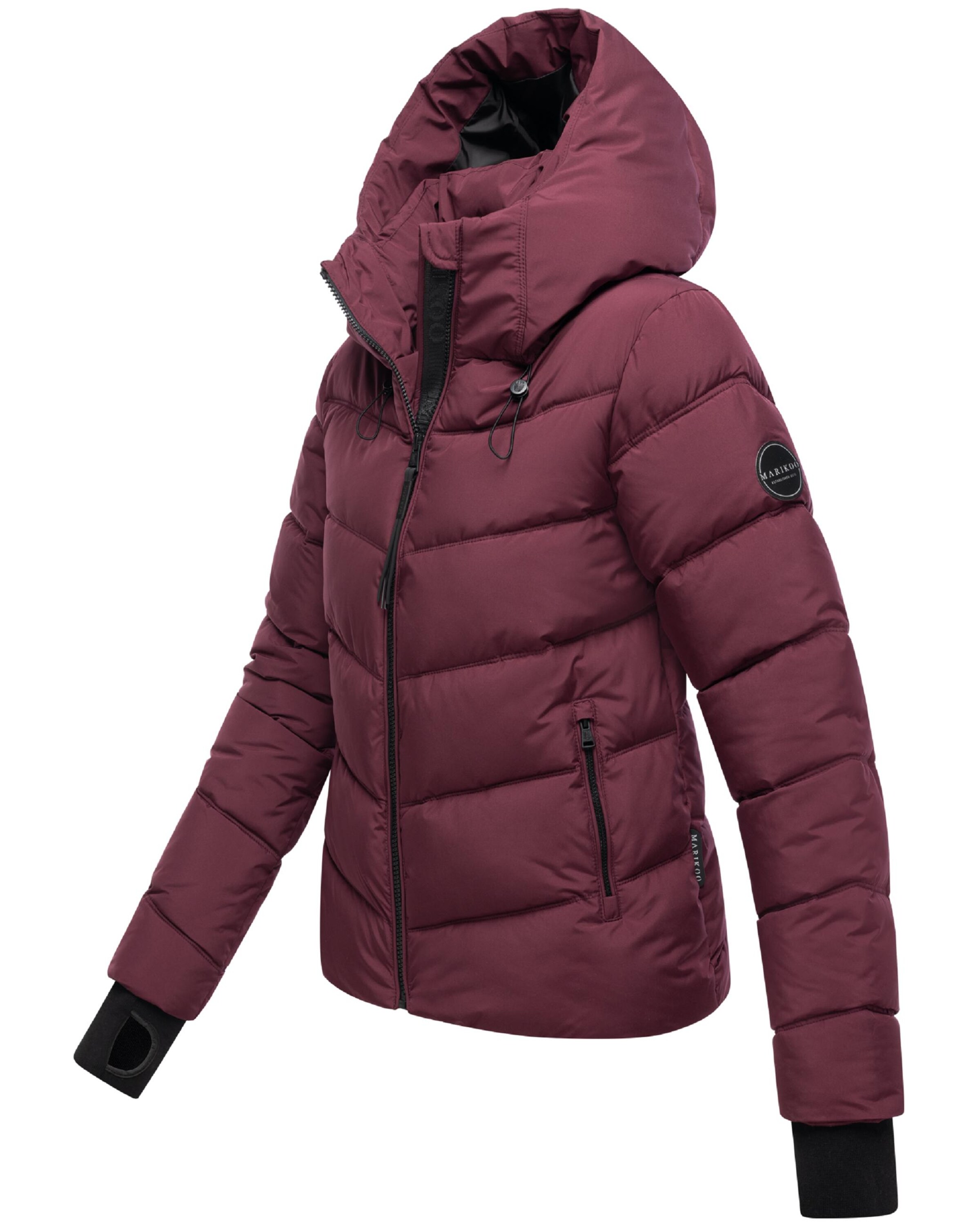 MARIKOO Winterjas in Rood