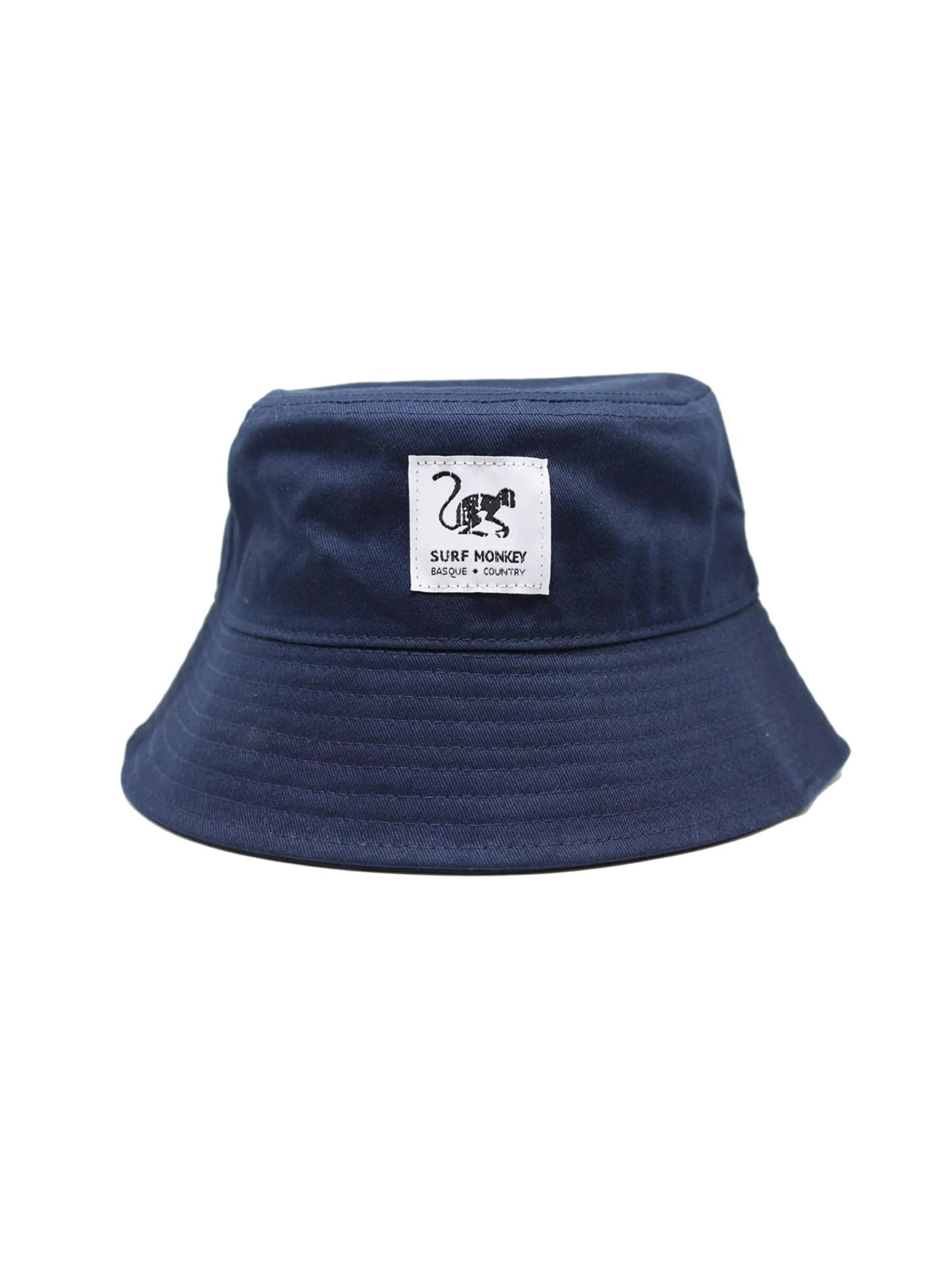 Surf Monkey Hat in Blue: front