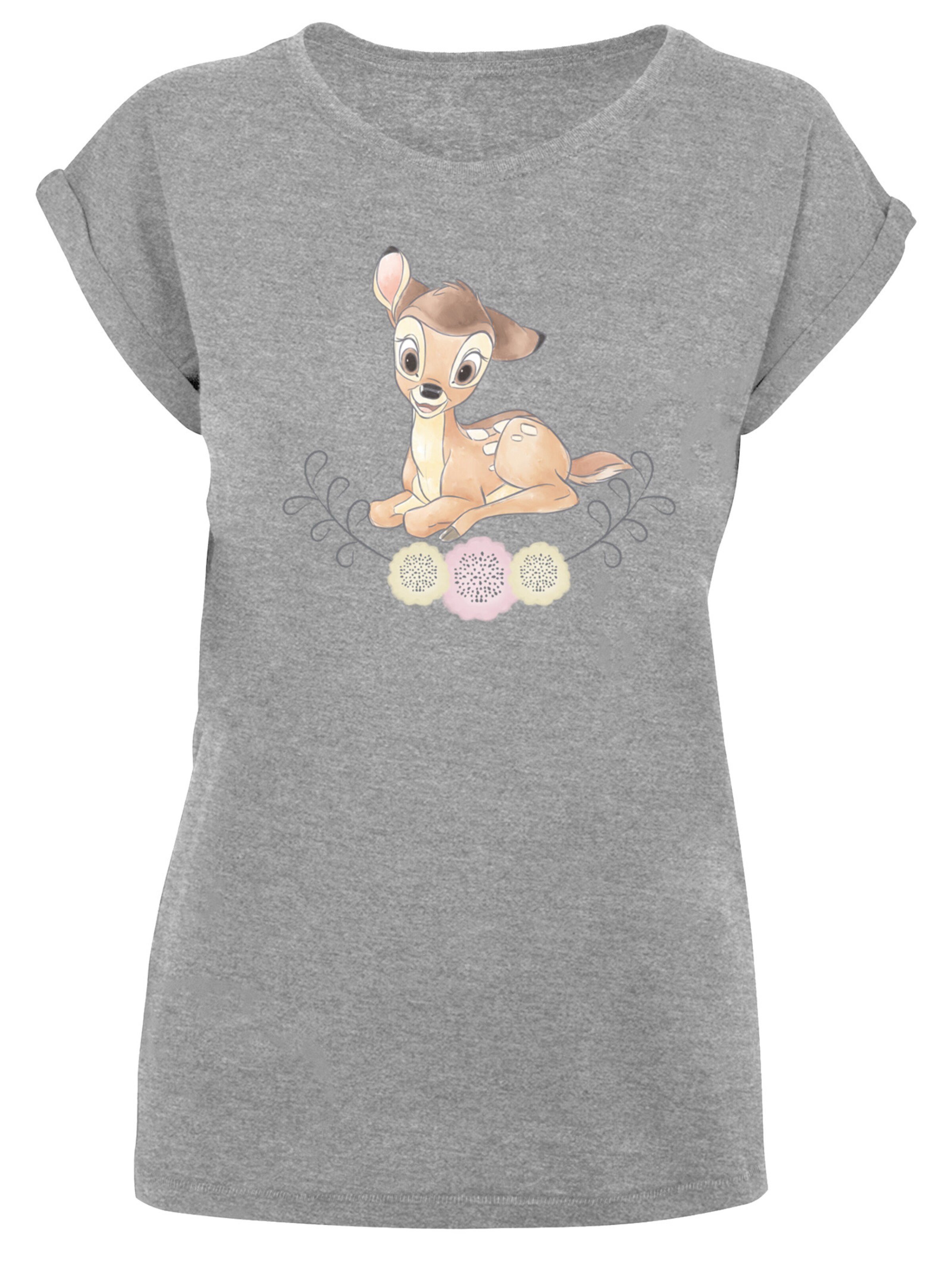 Maglietta di F4NT4STIC in grigio: frontale