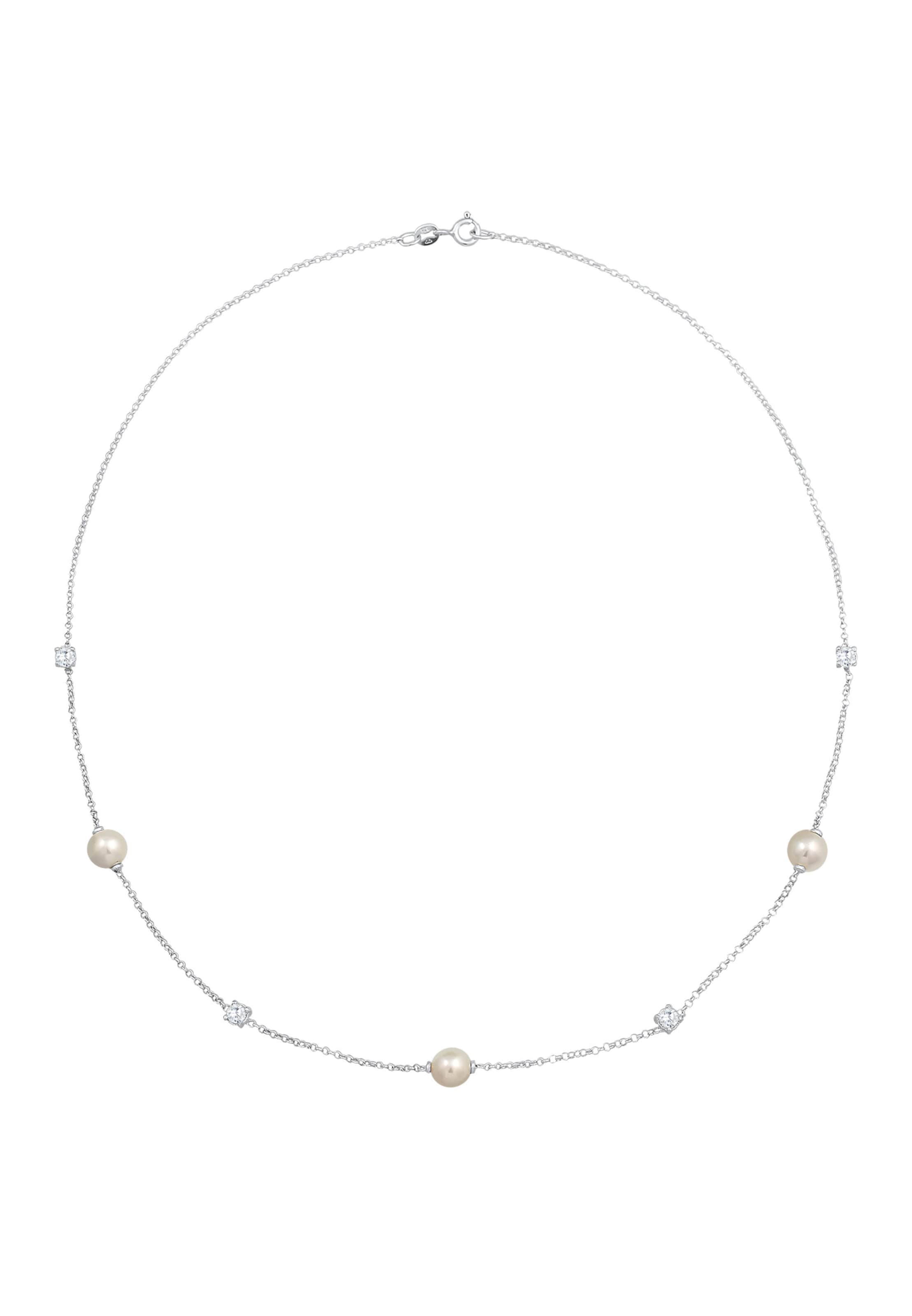 Nenalina Necklace in Silver: front