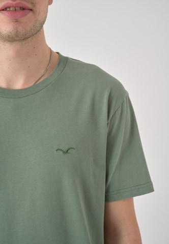 Cleptomanicx T-Shirt 'Ligull Regular' in Grün