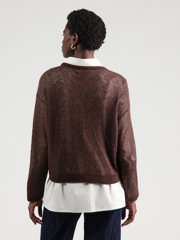 10Days Пуловер в кафяво