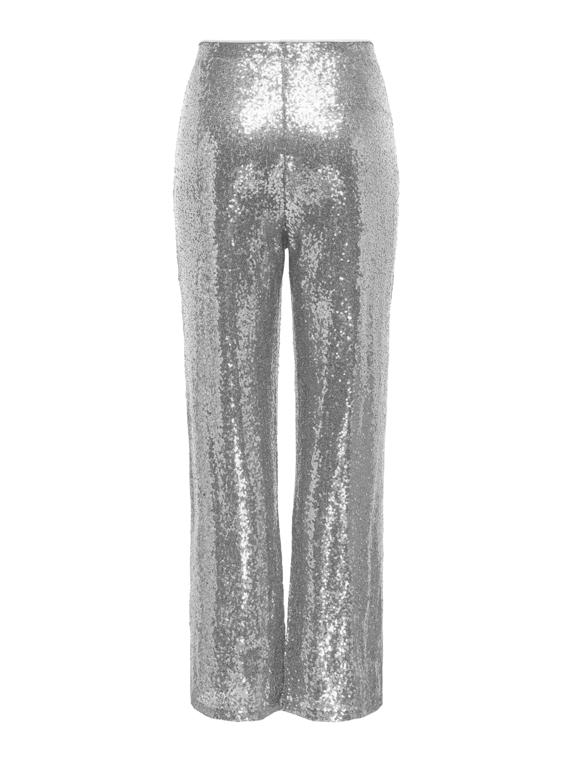 Only Petite Wide leg Παντελόνι 'ONLBECCA' σε ασημί