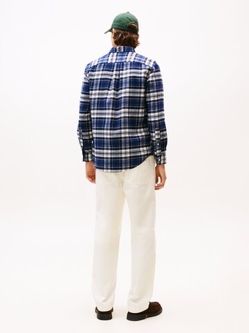 TOMMY HILFIGER Regular fit Overhemd in Blauw