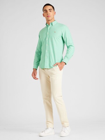 Coupe regular Chemise Polo Ralph Lauren en vert