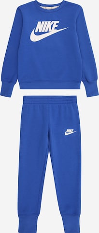 Survêtement Nike Sportswear en bleu : devant