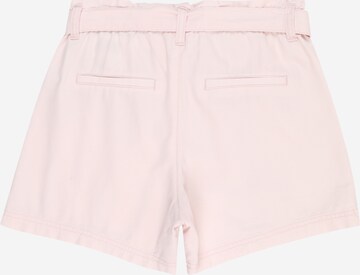 Abercrombie & Fitch Regular Trousers in Pink